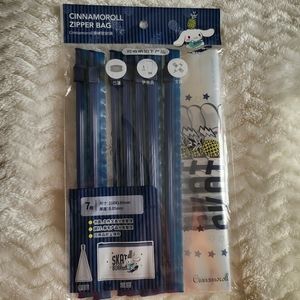 Sanrio License Cinnamoroll Zipper Bag